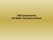 Konspekts 'ESG pieeja bankā AS Baltic International Bank', 11.