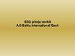 Konspekts 'ESG pieeja bankā AS Baltic International Bank', 11.