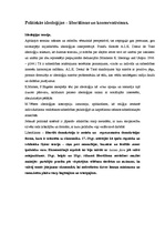 Konspekts 'Politiskās ideoloģijas - liberālisms un konservatīvisms', 1.