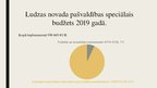 Prezentācija 'Ludzas novada pašvaldības pamatbudžeta un speciālā budžeta ieņēmumu un izdevumu ', 15.