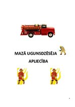Konspekts 'Drošības skola pirmsskolā. Mazie ugunsdzēsēji', 4.