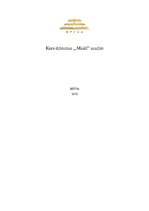 Referāts 'Kora dziesmas "Maldi" analīze', 1.