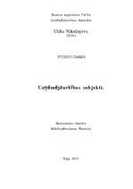 Referāts 'Uzņēmējdarbības subjekti', 1.
