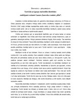 Eseja 'Latvieša un igauņa nacionālās identitātes meklējumi svešatnē Gunara Janovska rom', 1.