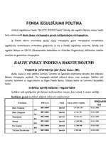 Referāts 'Atvērtais ieguldījumu fonds "Baltic Index"', 3.