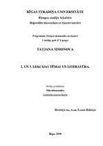 Konspekts 'Jauktā ekonomika', 1.