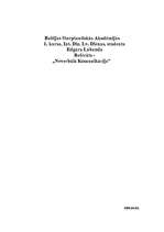 Referāts 'Neverbālā komunikācija', 1.