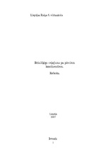 Konspekts 'Brīnišķīgs ceļojums pa pieciem kontinentiem', 1.