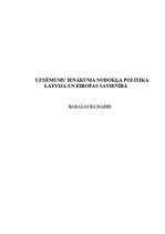 Diplomdarbs 'Uzņēmumu ienākuma nodokļa politika Latvijā un Eiropas Savienībā', 2.