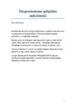 Referāts 'Ekspresionisms', 11.