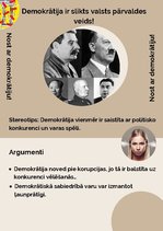 Prezentācija 'Demokrātijai pret', 1.