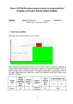 Paraugs 'Pārskats par otro praktisko darbu', 1.
