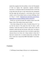 Referāts 'Trafficking in Human Beings', 10.