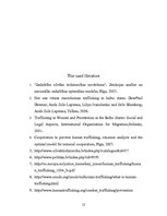 Referāts 'Trafficking in Human Beings', 12.