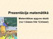 Prezentācija 'Prezentācija matemātikā', 1.