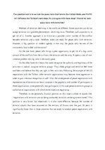 Eseja 'United States and NATO will influence the Taliban’s next steps', 1.