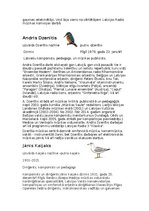 Konspekts 'Mūzika kā putns', 2.