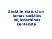 Prezentācija 'Sociālā mijiedarbība, sociālie statusi un sociālās lomas sabiedrībā', 19.