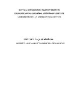 Referāts 'Liellopu gaļas ražošana', 1.