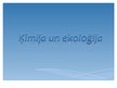 Prezentācija 'Ķīmija un ekoloģija', 1.