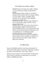 Konspekts 'Uzņēmuma "Madara" tēls', 5.