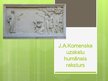 Prezentācija 'Komenska uzskatu humānais raksturs', 1.