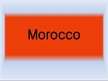 Prezentācija 'Morocco', 1.