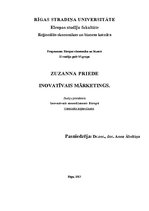 Konspekts 'Inovatīvais mārketings', 1.