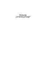 Referāts 'Ekskursija "Ar laivām pa Gauju"', 1.