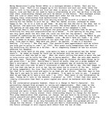 Eseja 'A Relationship that Changes for the Better', 1.