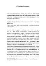 Konspekts 'Kas ir evaņģēlijs?', 1.