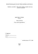 Referāts 'Grupu darba organizēšana', 1.