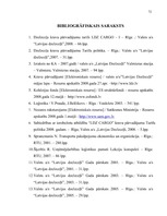 Diplomdarbs 'Pārvadājumu organizēšana uzņēmējdarbībā', 72.