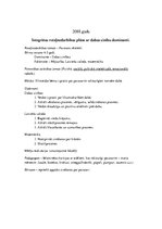 Paraugs 'Integrēta rotaļnodarbība ar dabaszinību dominanti', 2.