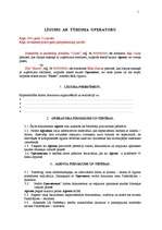 Paraugs 'Līgums ar tūrisma operatoru', 1.