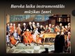 Prezentācija 'Baroka laika instrumentālās mūzikas žanri', 1.