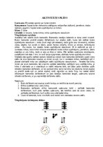 Konspekts 'Orientēšanās aktivitāte 3.klasei', 1.