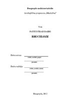 Konspekts 'Bruceloze', 1.