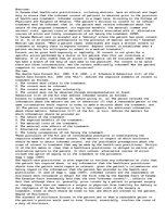 Eseja 'Informed Consent in Canada', 1.