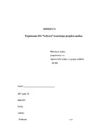 Referāts 'Uzņēmuma SIA "Gelvora" investīcijas projekta analīze', 1.