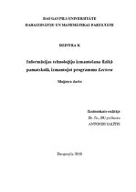 Diplomdarbs 'Informācijas tehnoloģiju izmantošana fizikā pamatskolā, izmantojot programmu "Le', 2.