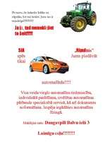 Referāts 'Autotirgus izveides mārketinga plāns', 9.