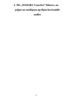 Konspekts 'SIA "Madara Cosmetics" finanšu analīze', 4.