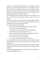 Konspekts '"Institutions of the Union and Their Competence" European Parliament', 2.