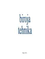 Referāts 'Biroja tehnika', 1.
