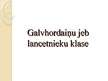 Prezentācija 'Galvhordaiņu jeb lancetnieku klase', 1.