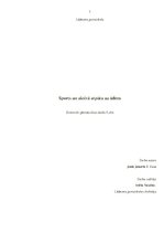 Referāts 'Sports un aktīvā atpūta uz ūdens', 1.