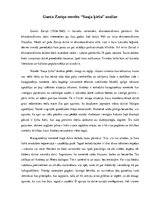 Eseja 'Gunta Zariņa noveles "Sauja ķiršu" analīze (eksistenciālisms)', 1.