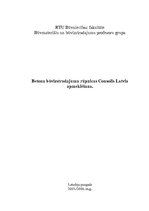 Konspekts 'Betona būvizstrādājumu rūpnīcas "Consolis Latvia" apmeklēšana', 1.