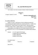 Paraugs 'Lietvedības dokumentu paraugi', 3.